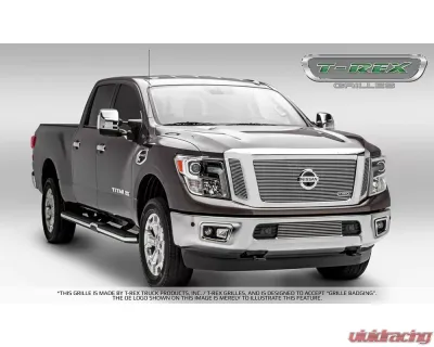 2016-2019 Titan Billet Grille, Polished, 3 Pc, Insert - PN #20785 - 20785