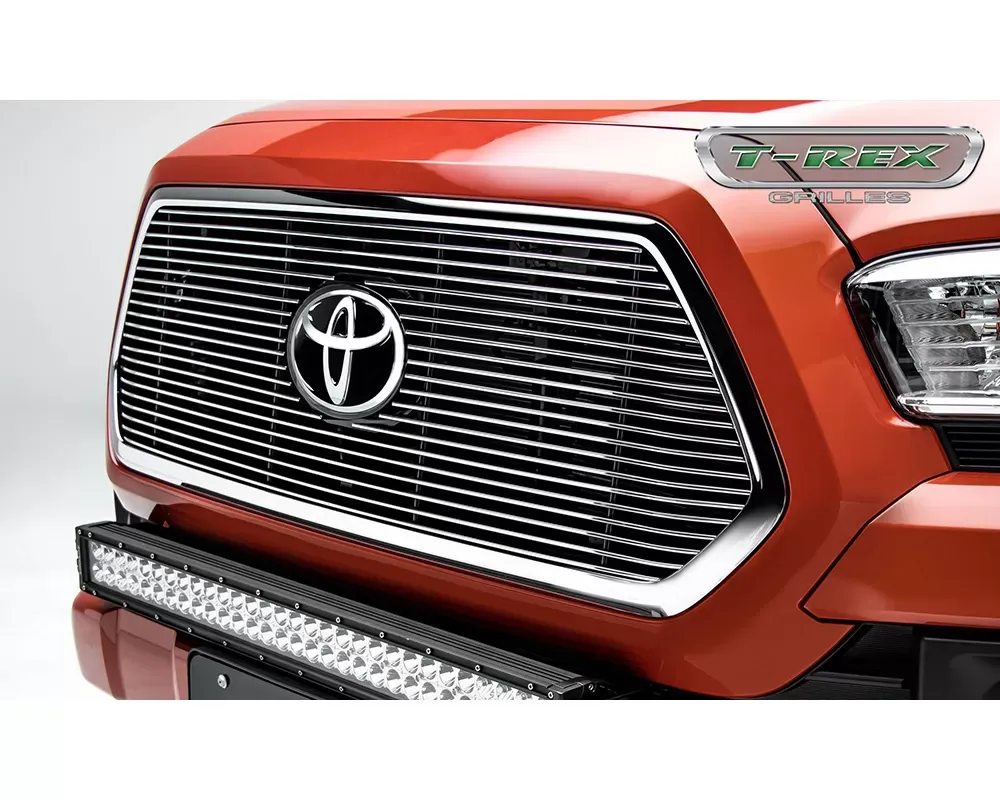 2018-2019 Tacoma Billet Grille, Polished, 1 Pc, Insert - PN #20950 - 20950