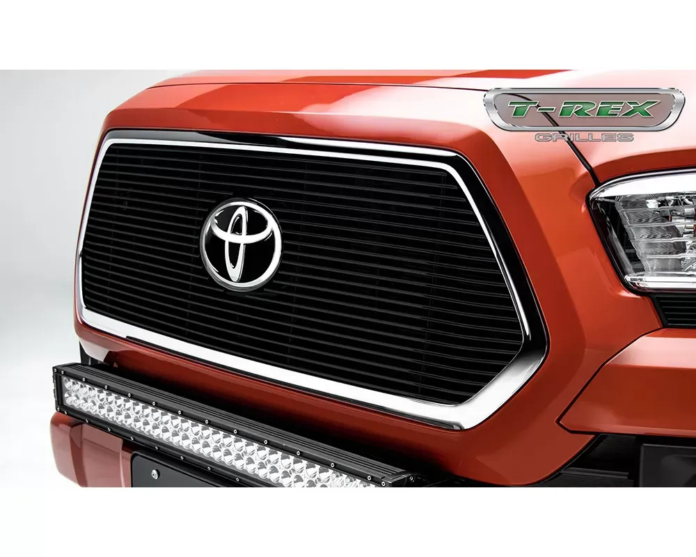 2018-2019 Tacoma Billet Grille, Black, 1 Pc, Insert - PN #20950B - 20950B
