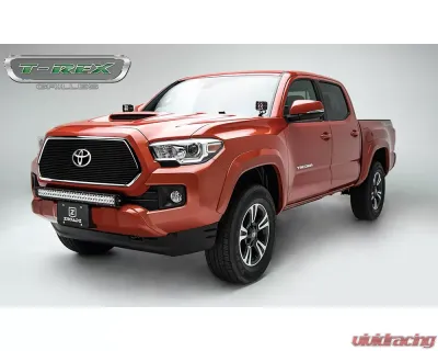 2018-2019 Tacoma Billet Grille, Black, 1 Pc, Insert - PN #20950B - 20950B