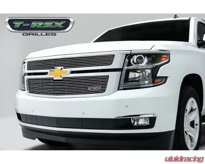 2015-2019 Chev Sub/Tahoe LT, LTZ Billet Grille, Polished, 2 Pc, Overlay - PN #21055 - 21055