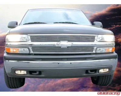 2000-2006 Tahoe/Sub, 99-02 Silverado 1500 Billet Grille, Polished, 2 Pc, Overlay - PN #21075 - 21075