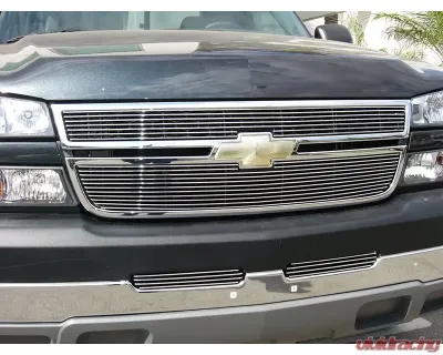 Chev Billet Grille, Polished, 2 Pc, Overlay - PN #21106 - 21106