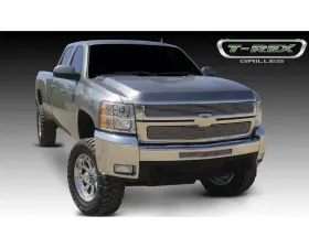 2007-2010 Silverado HD Billet Grille, Polished, 2 Pc, Overlay - PN #21112