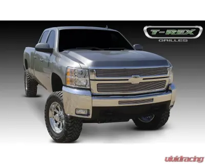 2007-2010 Silverado HD Billet Grille, Polished, 2 Pc, Overlay - PN #21112 - 21112