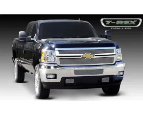2011-2014 Silverado HD Billet Grille, Polished, 2 Pc, Overlay - PN #21114