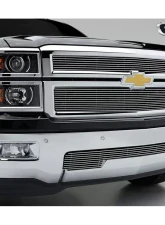 2014-2015 Silverado 1500 Billet Grille, Polished, 2 Pc, Overlay - PN #21117                                     - 21117 - Image 5