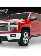 2014-2015 Silverado 1500 Billet Grille, Polished, 2 Pc, Overlay - PN #21117                                     - 21117 - Image 4