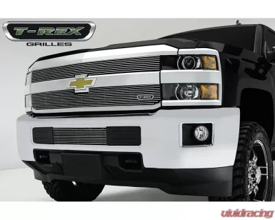 2015-2019 Silverado 2500, 15-17 3500 Billet Grille, Polished, 2 Pc, Overlay - PN #21122 - 21122