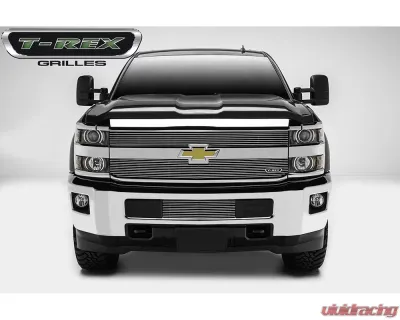 2015-2019 Silverado 2500, 15-17 3500 Billet Grille, Polished, 2 Pc, Overlay - PN #21122 - 21122