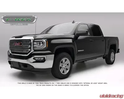 2016-2018 Sierra 1500 SLT Billet Grille, Polished, 3 Pc, Overlay - PN #21215 - 21215