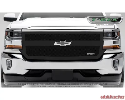 2016-2018 Silverado 1500 Upper Class Grille, Black, 1 Pc, Replacement, 1 Bar Design - PN #51131 - 51131