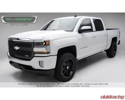 2016-2018 Silverado 1500 Upper Class Grille, Black, 1 Pc, Replacement, 1 Bar Design - PN #51131 - 51131