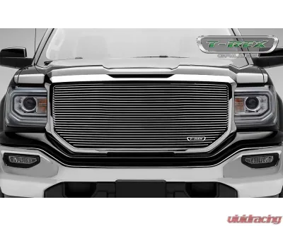 2016-2018 Sierra 1500 Laser Billet Grille, Polished, 1 Pc, Insert, without Logo Cutout - PN #6202140 - 6202140