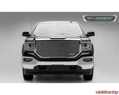 2016-2018 Sierra 1500 Laser Billet Grille, Polished, 1 Pc, Insert, without Logo Cutout - PN #6202140 - 6202140