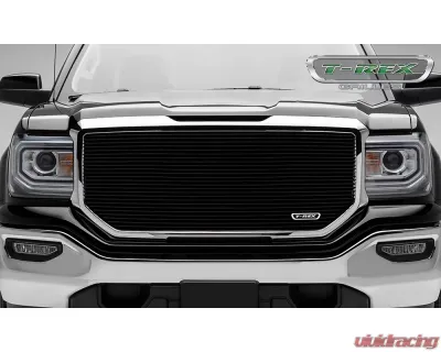 2016-2018 Sierra 1500 Laser Billet Grille, Black, 1 Pc, Insert, without Logo Cutout - PN #6202141 - 6202141