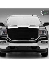 2016-2018 Sierra 1500 Laser Billet Grille, Black, 1 Pc, Insert, without Logo Cutout - PN #6202141                                     - 6202141 - Image 2