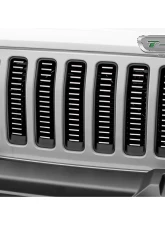 2018-19-20 Jeep JL, JLU Billet Grille, Brushed, 1 Pc, Insert - PN #6204933                                     - 6204933 - Image 2