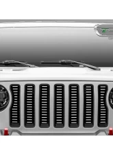 2018-19-20 Jeep JL, JLU Billet Grille, Brushed, 1 Pc, Insert - PN #6204933                                     - 6204933 - Image 5
