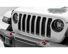 2018-19-20 Jeep JL, JLU Round Billet Grille, Black, 1 Pc, Insert - PN #6204941