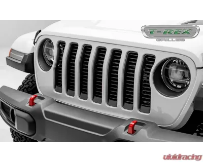 2018-19-20 Jeep JL, JLU Round Billet Grille, Black, 1 Pc, Insert - PN #6204941 - 6204941