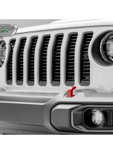 2018-19-20 Jeep JL, JLU Round Billet Grille, Black, 1 Pc, Insert - PN #6204941                                     - 6204941 - Image 2
