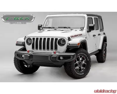 2018-19-20 Jeep JL, JLU Round Billet Grille, Black, 1 Pc, Insert - PN #6204941 - 6204941