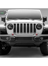 2018-19-20 Jeep JL, JLU Round Billet Grille, Black, 1 Pc, Insert - PN #6204941                                     - 6204941 - Image 4