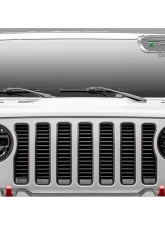 2018-19-20 Jeep JL, JLU Round Billet Grille, Black, 1 Pc, Insert - PN #6204941                                     - 6204941 - Image 5