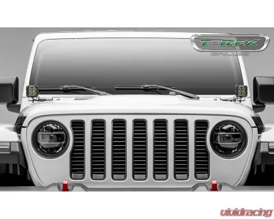 2018-19-20 Jeep JL, JLU Round Billet Grille, Black, 1 Pc, Insert - PN #6204941 - 6204941