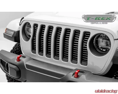 2018-19-20 Jeep JL, JLU Round Billet Grille, Silver, 1 Pc, Insert - PN #6204946 - 6204946