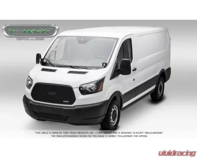 2016-2018 Ford Transit Billet Grille, Black, 1 Pc, Insert - PN #6205751 - 6205751