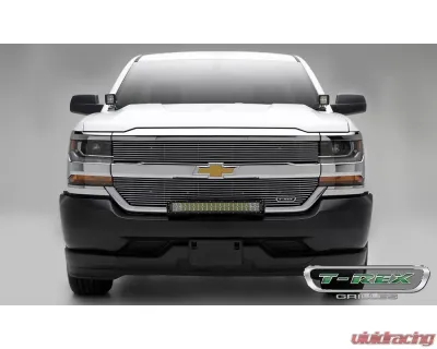 2016-2018 Silverado 1500 Laser Billet Grille, Polished, 2 Pc, Overlay - PN #6211270 - 6211270