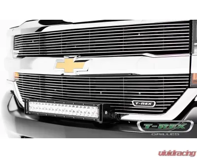 2016-2018 Silverado 1500 Laser Billet Grille, Polished, 2 Pc, Overlay - PN #6211270 - 6211270
