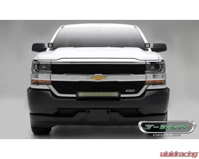 2016-2018 Silverado 1500 Laser Billet Grille, Black, 2 Pc, Overlay - PN #6211271 - 6211271