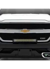 2016-2018 Silverado 1500 Laser Billet Grille, Black, 2 Pc, Overlay - PN #6211271                                     - 6211271 - Image 2
