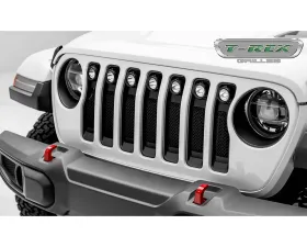 2018-19-20 Jeep JL, JLU Torch Grille, Black, 1 Pc, Insert, Incl. (7) 2