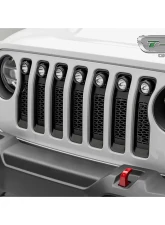 2018-19-20 Jeep JL, JLU ZROADZ Grille, Black, 1 Pc, Insert, Incl. (7) 2" LED Round Lights - PN #Z314931                                     - Z314931 - Image 7