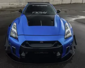Liberty Walk LB-Works Type 2 Bonnet Hood CFRP Nissan GTR 2017-2021