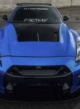 Liberty Walk LB-Works Type 2 Bonnet Hood CFRP Nissan GTR 2017-2021                                     - LBW-GTR-HD-TYPE2-CFRP - Image 3