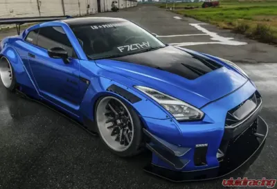 Liberty Walk LB-Works Type 2 Bonnet Hood CFRP Nissan GTR 2017-2021 - LBW-GTR-HD-TYPE2-CFRP