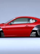 Liberty Walk Lip Type Version 2 Complete Body Kit Toyota GT-86 13-16                                     - LBW-BRZ86-LTV2-FRP - Image 2