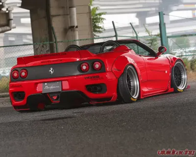 Liberty Walk Rear Diffuser CFRP Ferrari F360 99-05 - LW-F360-003-CFRP