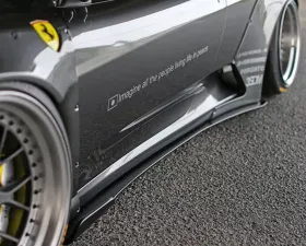 Liberty Walk Side Skirts CFRP Ferrari F430 04-09