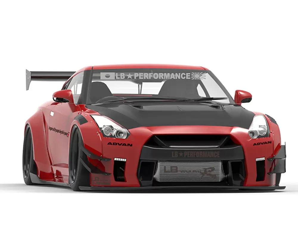 Liberty Walk Type 2 CFRP Complete Body Kit Nissan GTR 2017