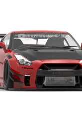Liberty Walk CFRP Hood Nissan GTR 2009-2021                                     - LBW-GTR-HD-CFRP - Image 3
