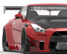 Liberty Walk CFRP Front Canard Nissan GTR 2009-2021