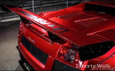 LIberty Walk Complete Body Kit Ver.3 Lamborghini Gallardo 04-14 - LBW-Gallardo-0002