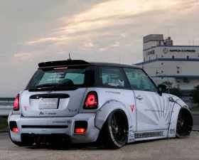 Liberty Walk Rear Bumper FRP Mini Cooper R56 07-13