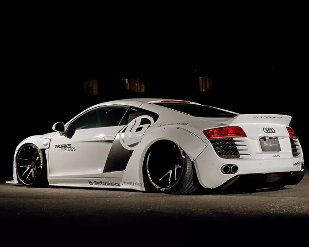 Liberty Walk Rear Wing FRP Audi R8 08-15 - LW-R8-004-FRP